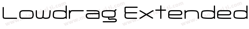 Lowdrag Extended字体转换